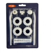 Набор пробок д/рад. с кроншт. 3/4 TIM (20/шт)