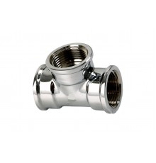 Тройник Хром 1/2г TIM (96/24)