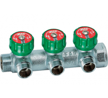 Коллектор 1" х 3/4 на 3 вых. FAR   ОРИГ.