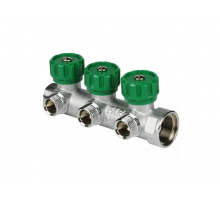 Коллектор. 3 вых. 1" х 3/4  FAP Евроконус