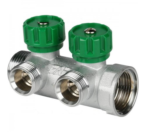 Коллектор. 4 вых. 1" х 3/4  FAP Евроконус