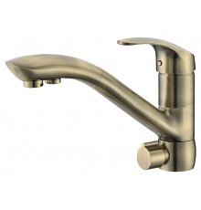 Смеситель для кухни под фильтр Прямая 2063(2064BR) Бронза Kern (8/шт)