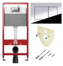 Инсталляция TECE  с клавишей хром