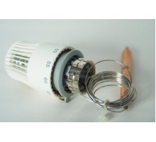 Термоголовка белая пл. с гил-ой с датчиком Тим (50/шт)