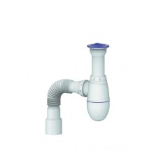 В120 - сифон для мойки с литым выпуском