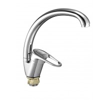 Смеситель для кухни бок. на гайке KAP4-A043 Solone