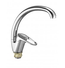 Смеситель для кухни бок. на гайке KAP4-A043 Solone