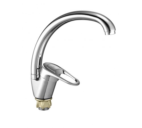 Смеситель для кухни бок. на гайке KAP4-A043 Solone