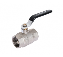 Кран шар. (г)  1" ВР/ВР ручка никель  усиленный TIM (24/6)