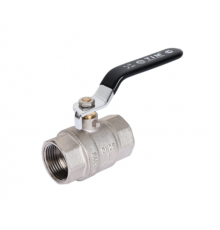 Кран шар. (г)  1" ВР/ВР ручка никель  усиленный TIM (24/6)