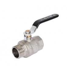 Кран шар. (е)  1 1/2 ВР/НР ручка никель усиленный  TIM (8/2)