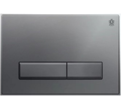 Кнопка смыва Kern для инсталляции  (квадрат.) графит