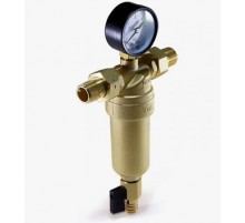 Фильтр с манометром  1/2 для  г/в метал. TIM (12шт)