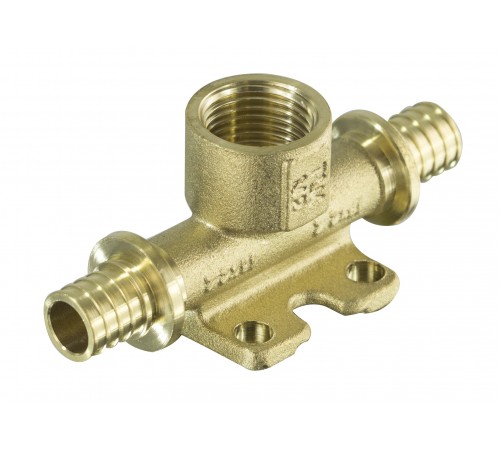 Тройник установачный  акс-ый 16 х 1/2 ВР х 16 (2,2) Тим (35/5)