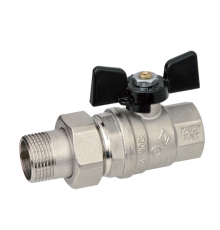 Кран с американкой. 1"   (322)  BgT (24/6)