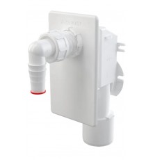 Сифон стиральной машины  под штукатурку (белый) Алкапласт (40|1)