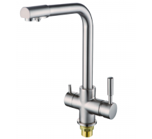 Смеситель для кухни  20612 сатин  питевой  Vedouci