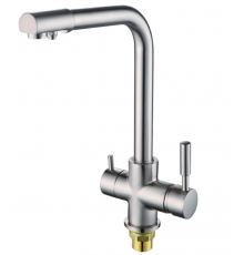 Смеситель для кухни  20612 сатин  питевой  Vedouci