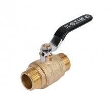 Кран шар. (а) 1/2 НР/НР ручка TIM (72/18)