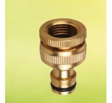Адаптер штуцерный с внутренней резьбой, латунный 3/4 Тим (200/10)