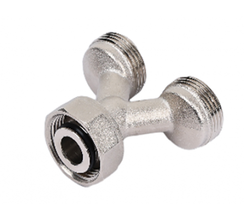 Разделитель потока коллекторный 3/4", «евроконус» x 2 вых., 3/4" (ZEISSLER) (60/10)