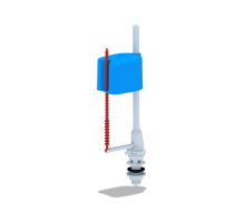 Клапан 1/2  нижний пластик Ани WC5550 (30/шт)