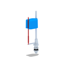 Клапан 1/2  нижний пластик Ани WC5550 (30/шт)