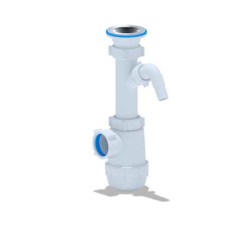 Сифон Ани Грот 1 1/2 х40 с носиком А1000 (35/шт)