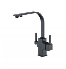 Смеситель для кухни черный 2034-Black Kern (8/шт)