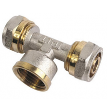 Тройник 16 х 1/2 ВР м/п  Тим (10)