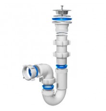 Сифон Ани 1 1/2 х 40 прямоточный D0100 (45/шт)