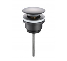 Донный клапан для раковины универс Kern A-9091 GUN (50/ШТ)