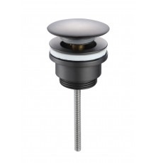 Донный клапан для раковины универс Kern A-9091 GUN (50/ШТ)