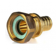 Накидная гайка 16 х  1/2", латунь ELSEN, Monolit (50/1)