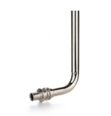 Трубка Г-образная для подключения к радиатору, ELSEN, Monolit, 16, длина трубки, мм-250, латунь