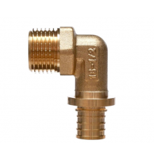 Угольник  16 х 1/2 НР ELSEN, Monolit, латунь (50/шт)