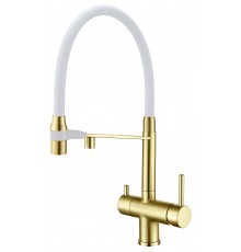 Смеситель для кухни  под фильтр  2074 matt gold Kern (6шт)