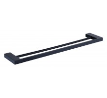 Держатель для полотенце 2 ой  ( черный) 9512 black Kern (20шт)