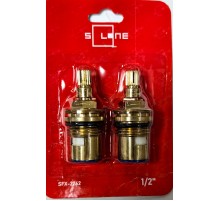 Кранбукса 1/2 с керам, вставками, блистер  G-lauf (2/шт)