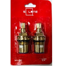 Кранбукса 1/2 с керам, вставками, блистер  G-lauf (2/шт)