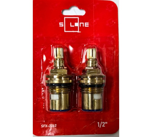 Кранбукса 1/2 с керам, вставками, блистер  G-lauf (2/шт)