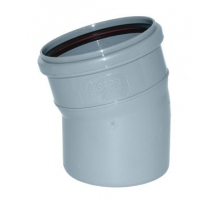 Отвод     ПВХ  110  30 гр  Политэк (70шт)