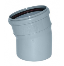 Отвод     ПВХ  110  30 гр  Политэк (70шт)