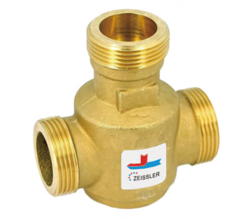 Термостатический смесительный клапан 1 1/4 НР( 60* С ) для наполных котлов G  (20/1) Zeissler