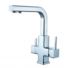 Смеситель для кухни  2040 satin квадрат. Kern (8/шт)