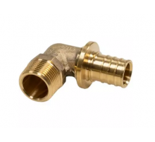 Уголок 16 х 1/2 нар  RH бронза NEW  (Красный)  (50/шт)
